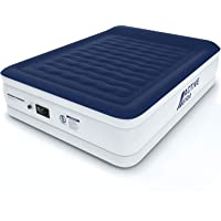Los mejores  - Active Era Colchón Hinchable Doble- King Queen Size - 203 x 152 x 56 - con Válvula Eléctrica y Almohada Incorporada